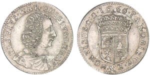 Comtat venaissin - Alexandre VII - Luigino 1666 (Avignon)