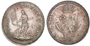 Ordre de Malte - Emmanuel Pinto - Jeton en argent non daté