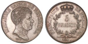 Suisse - Canton de Neuchâtel - 5 francs 181. (Neuchâtel)