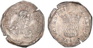 Monaco - Honoré II - 1/12 d'écu 1658