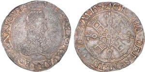Navarre - Henri III de Navarre, II de Béarn - Franc 1579 (Pau)