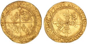 François 1er - Ecu d'or du Dauphiné - 5ème type - Grenoble