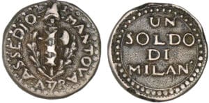 Italie - Siège de Mantoue - Soldo de Milan An VII (1799)