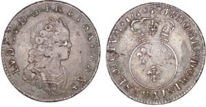 Louis XV - Dixième d'écu vertugadin - 1716 A (Paris)