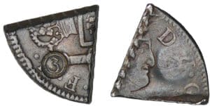 Antilles hollandaises - Curacao - 3 reales SD (1818-1825)