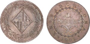 Espagne - Joseph Napoléon - 20 reales 1809 (Barcelone)