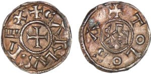 Charles II le Chauve - Denier (Toulouse)