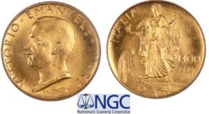 Italie Vittorio Emanuele III - 100 lires 1932 R (Rome)