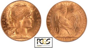 20 francs Marianne 1911