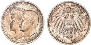 Allemagne - Saxe-Weimar-Eisenach - Wilhelm Ernst - 3 mark 1910 A (Berlin)