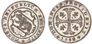 Suisse - Berne - 1/2 batzen - 1798
