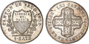 Suisse - Vaud - 1 batzen 1832