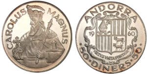 Andorre - 50 diners 1960