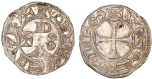 Languedoc - Comté de Rodez - Hugues II ou III - Denier