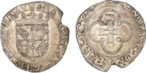 François 1er - Douzain du Dauphiné à la croisette - Grenoble