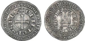Philippe IV - Gros tournois à l'O rond