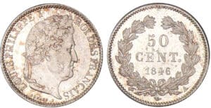 50 centimes Louis-Philippe Ier 1846 A (Paris)