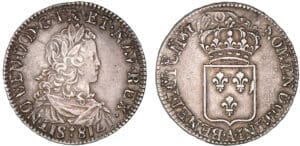 Louis XV - Ecu de France - 1720 A (Paris) - Flan réformé