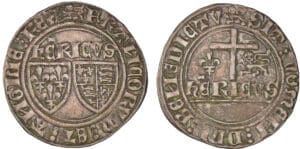 Henry VI de Lancastre - Blanc aux écus - Rouen