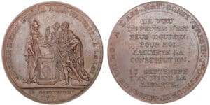 Médaille - Constitution - 1791