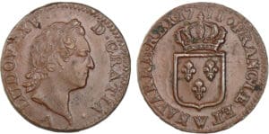 Louis XV - Sol à la vieille tête - 1771 W (Lille)