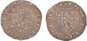 Italie - Royaume de Naples - Charles II d'Anjou - Carlino