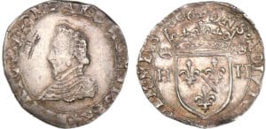 Dombes - Henri II de Montpensier - 1/2 teston 1606 (Trévoux)