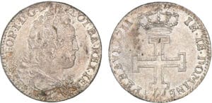 Lorraine - Léopold 1er - Teston 1711