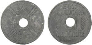 Indochine - 1/4 de centime 1941 (Hanoï)