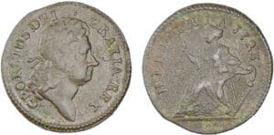 Irlande - Georges Ier - 1/2 penny 1723