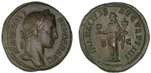 Alexandre Sévère - As (228, Rome) - La Libéralité