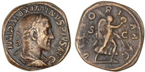 Maximin 1er - Sesterce (236, Rome) - La Victoire