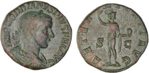 Gordien III - Sesterce (241-3, Rome) - Le Soleil