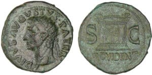 Octave Auguste - Dupondis (20-23, Rome) - Restitution de Tibère
