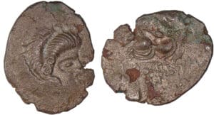 Coriosolites - Statère de billon (80-50 av. J.-C.)