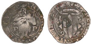 Perpignan - Philippe II - Double sol 1598 (Perpignan)