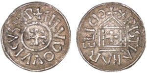 Louis 1er le Pieux - Denier au temple