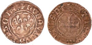 Louis XI - Double tournois