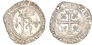 Charles VIII - Karolus ou dizain - Saint-Lô