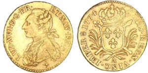 Louis XVI - Louis d'or aux palmes - 1774 A (Paris)