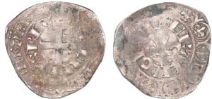 Philippe VI - Gros à la fleur de lis - 3ème émission 26 juin 1342