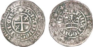 Jean II le Bon - Gros blanc à la couronne 26 mars 1357