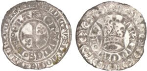 Jean II le Bon - Gros blanc à la couronne 26 mars 1357