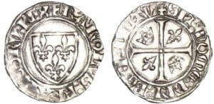 Charles VI - Blanc guénar - 2ème émission - Romans