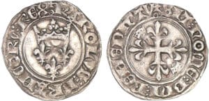 Charles VI - Gros florette -  Paris