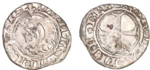 Dauphiné - Dauphin du viennois - Charles VII - Petit blanc (Romans)