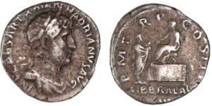 Hadrien - Denier (121, Rome)