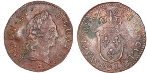 Louis XV - Demi-sol d'Aix - 1768 & (Aix)