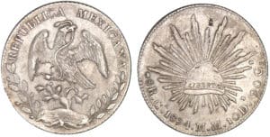 Mexique - 8 reales 1894 Ca MM (Mexico)