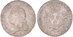 Louis XV - Ecu à la vieille tête - 1772 I (Limoges)